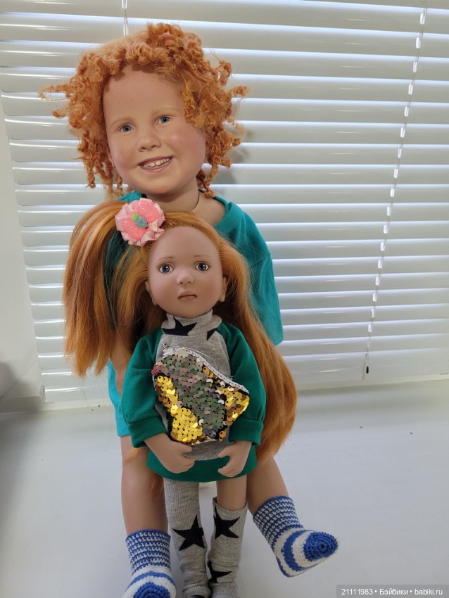 Лисички-сестрички🦊🦊 — Домашние коллекции кукол: фото собраний (фото 8)