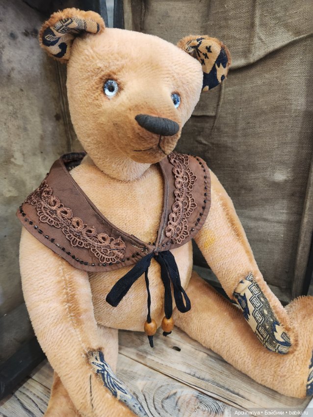 Gustaf teddy bear — Авторские мишки Тедди и друзья: фото (фото 6)