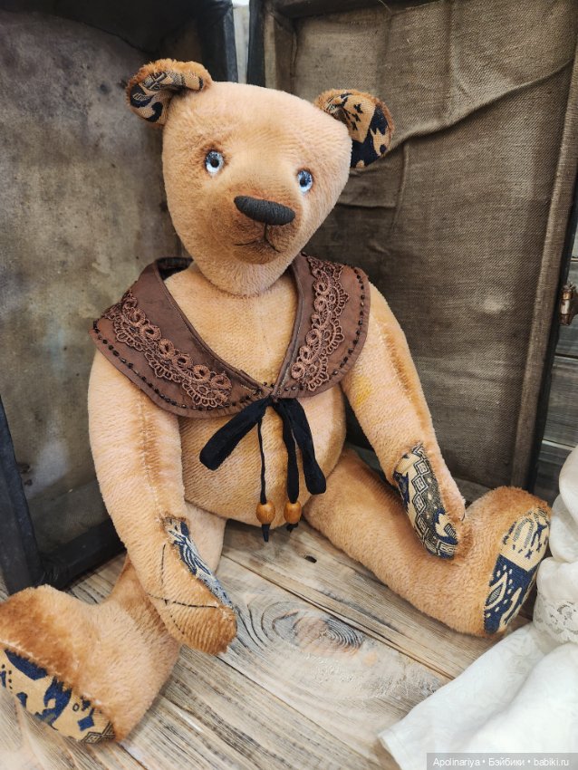 Gustaf teddy bear — Авторские мишки Тедди и друзья: фото (фото 5)