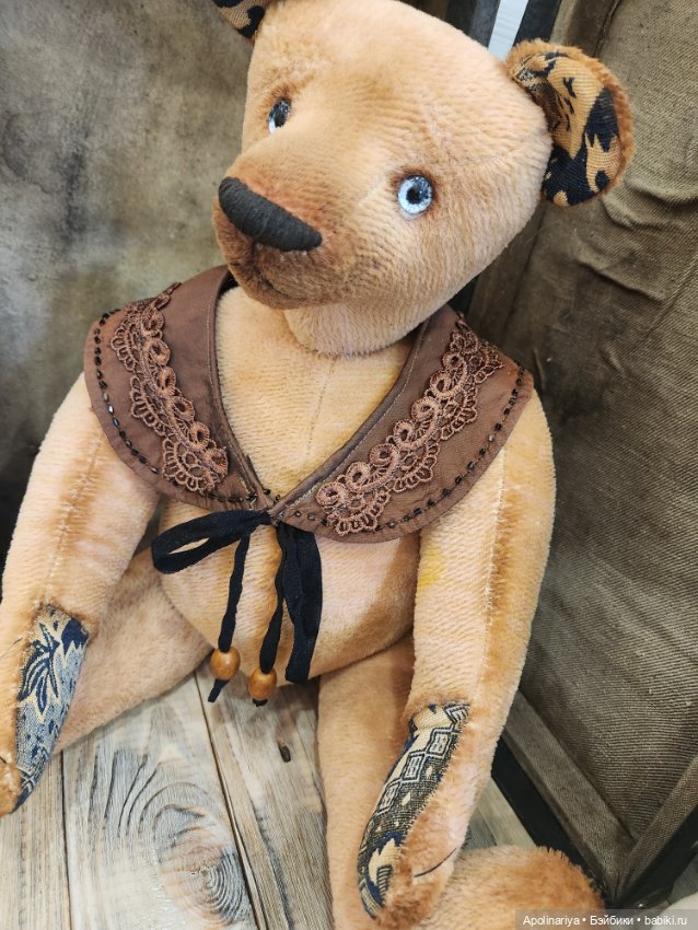 Gustaf teddy bear — Авторские мишки Тедди и друзья: фото (фото 7)