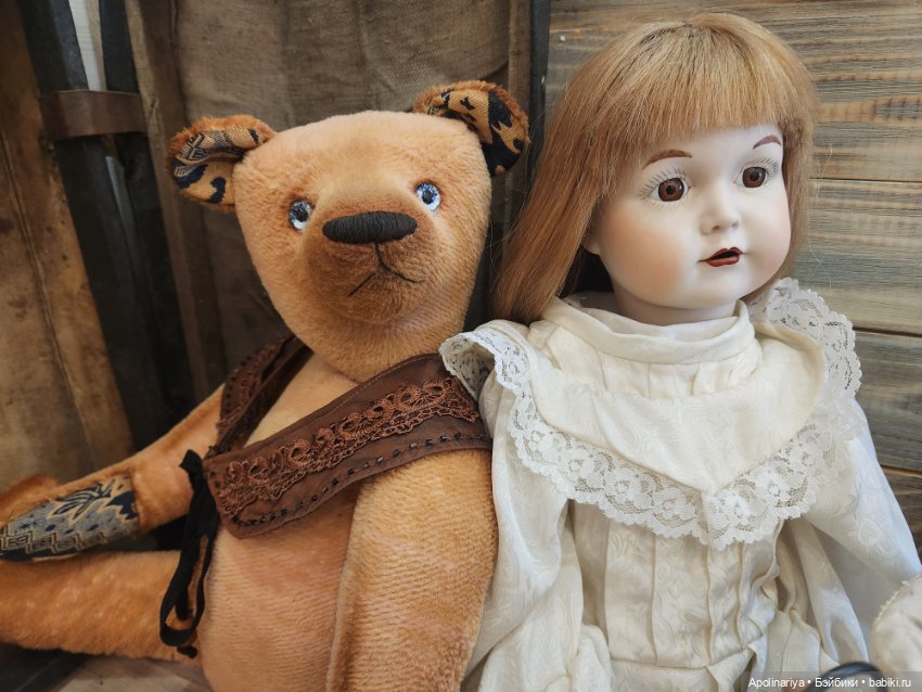 Gustaf teddy bear — Авторские мишки Тедди и друзья: фото (фото 4)