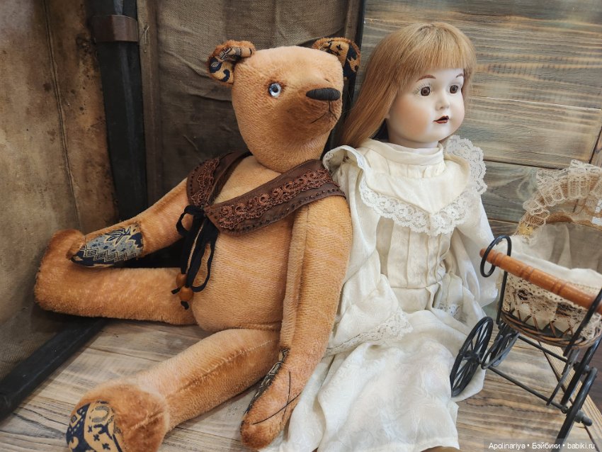 Gustaf teddy bear — Авторские мишки Тедди и друзья: фото (фото 2)