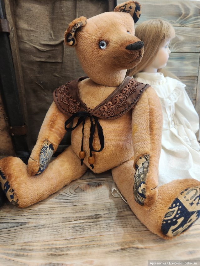 Gustaf teddy bear — Авторские мишки Тедди и друзья: фото