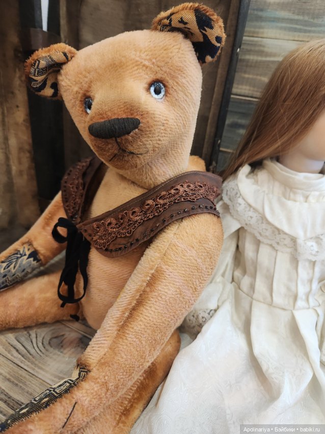 Gustaf teddy bear — Авторские мишки Тедди и друзья: фото