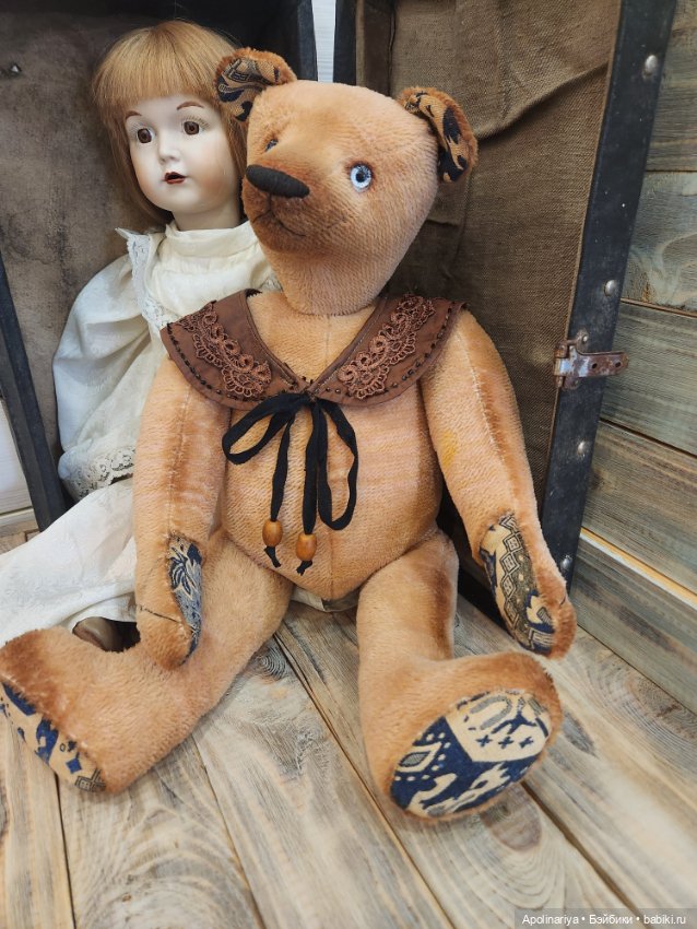 Gustaf teddy bear — Авторские мишки Тедди и друзья: фото (фото 10)