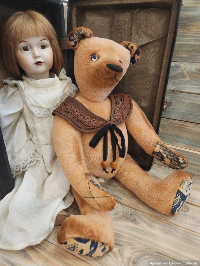 Gustaf teddy bear — Авторские мишки Тедди и друзья: фото