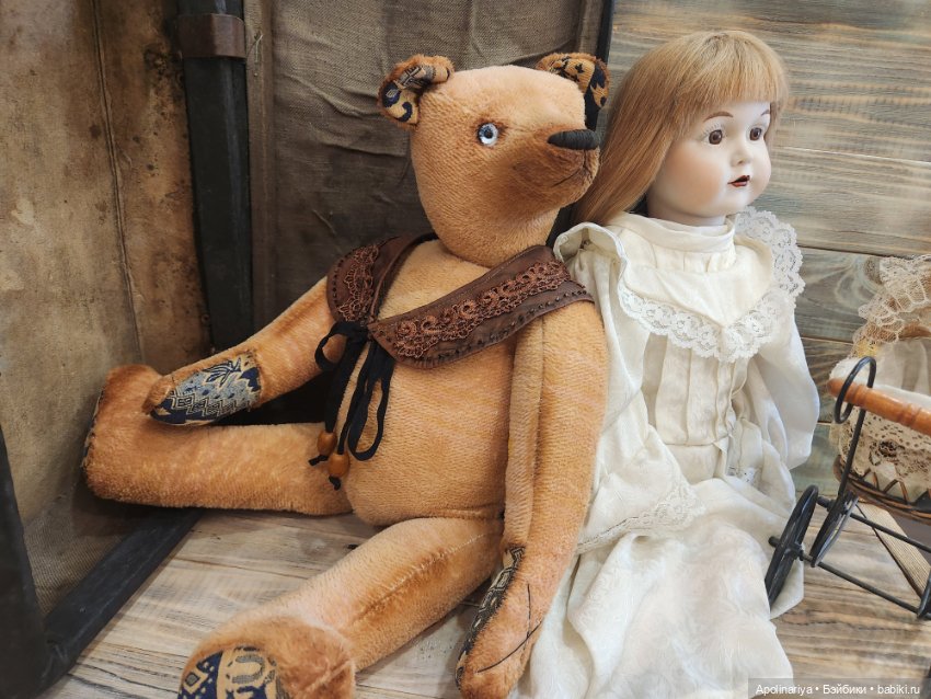 Gustaf teddy bear — Авторские мишки Тедди и друзья: фото (фото 3)