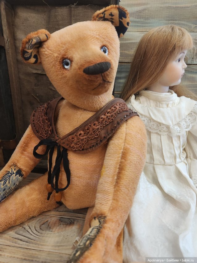 Gustaf teddy bear — Авторские мишки Тедди и друзья: фото