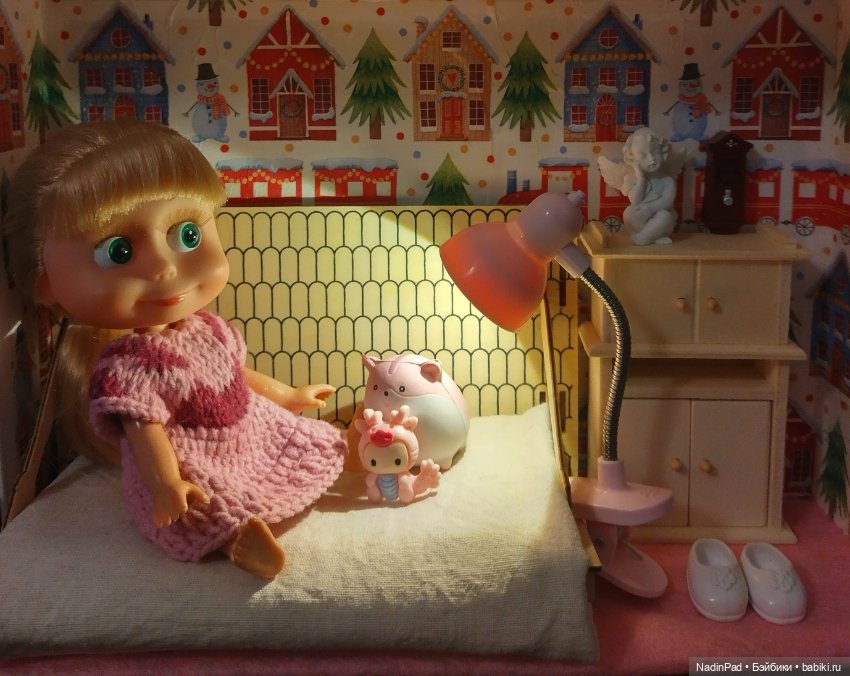 Вечером Маша играет — Куклы Маша и Медведь (Simba): Маша в кармашке (фото 4)