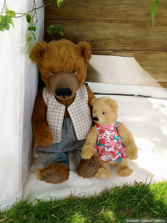 Прогулки по-косолаповски — Авторские мишки Тедди и друзья: фото (фото 3)