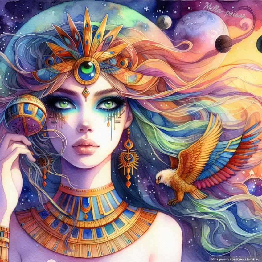 Мистические девушки — Рисование и арт: скетчи (фото 3)