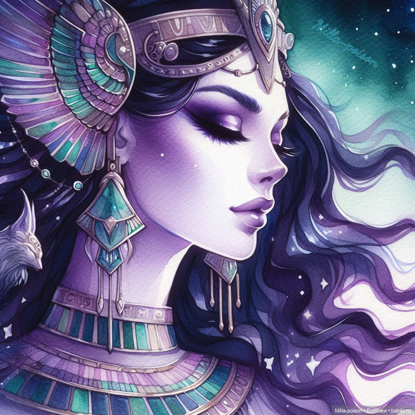 Мистические девушки — Рисование и арт: скетчи (фото 6)