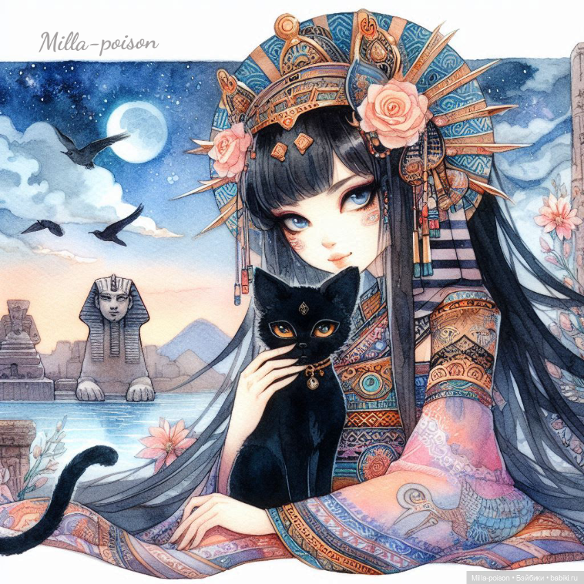 Мистические девушки — Рисование и арт: скетчи