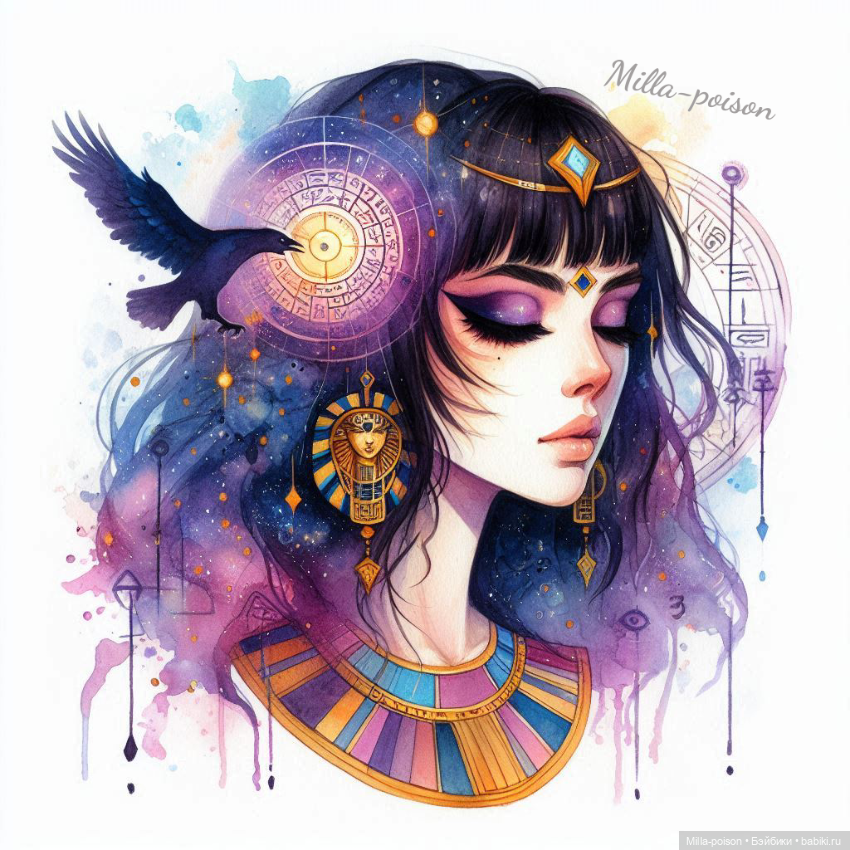 Мистические девушки — Рисование и арт: скетчи