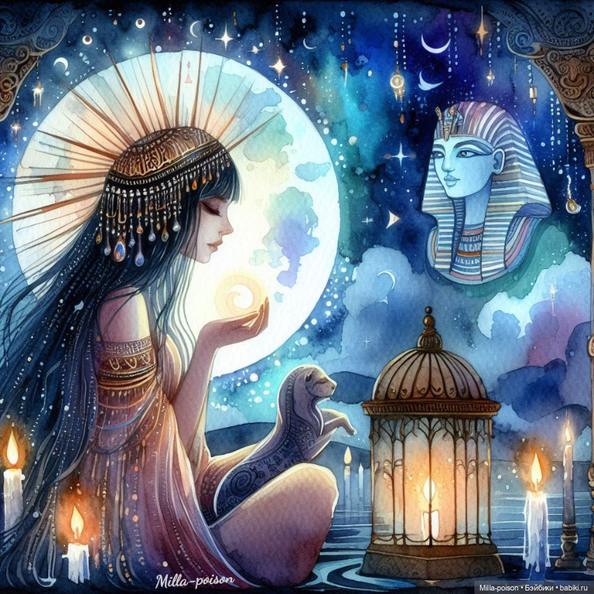 Мистические девушки — Рисование и арт: скетчи