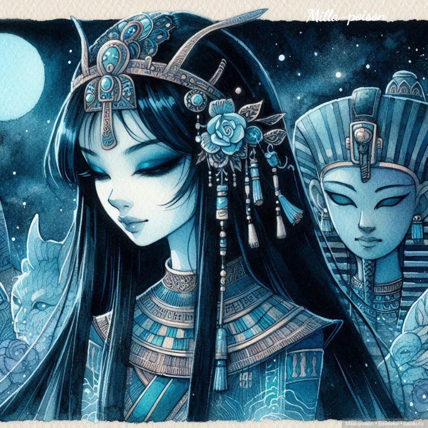 Мистические девушки — Рисование и арт: скетчи