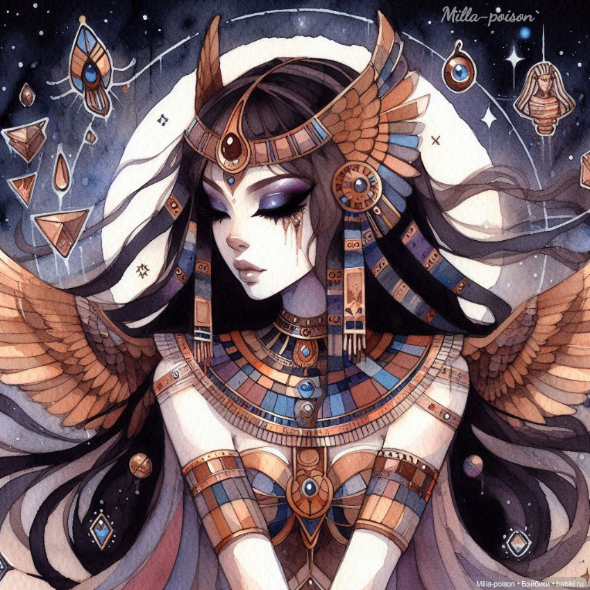 Мистические девушки — Рисование и арт: скетчи (фото 9)