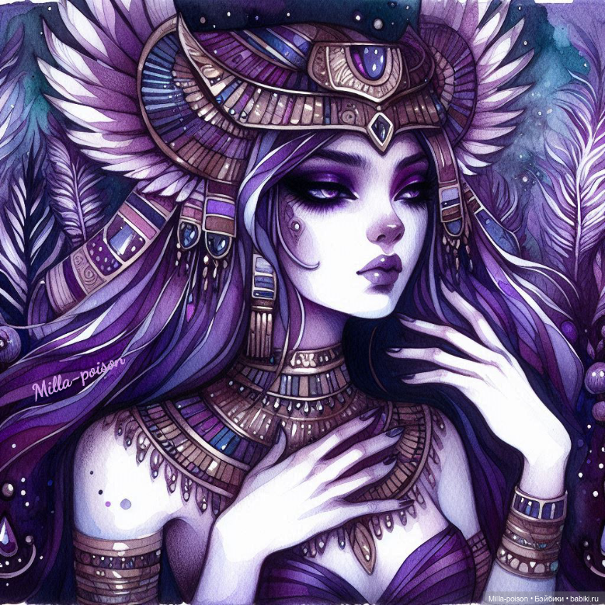 Мистические девушки — Рисование и арт: скетчи (фото 2)