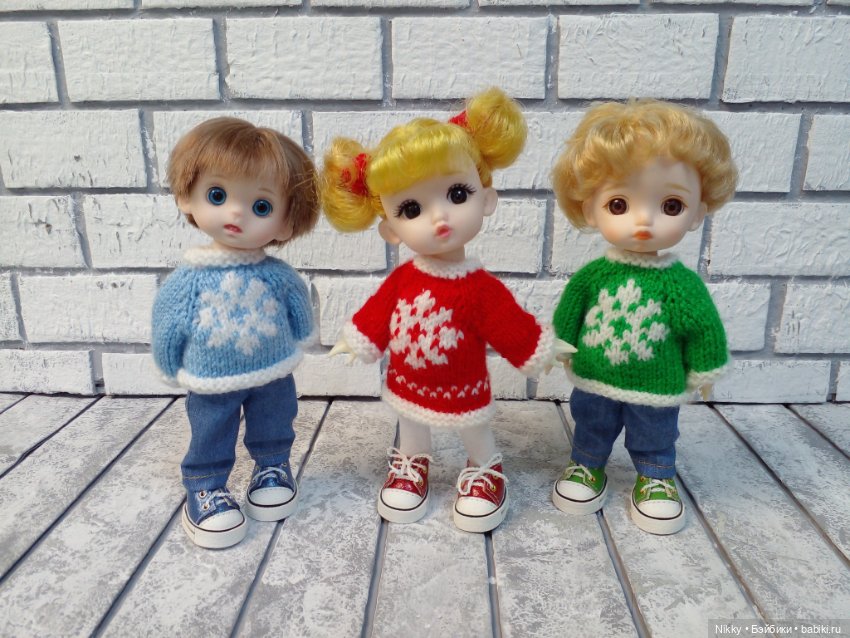 Одежда и обувь на кукол баболи 16 см