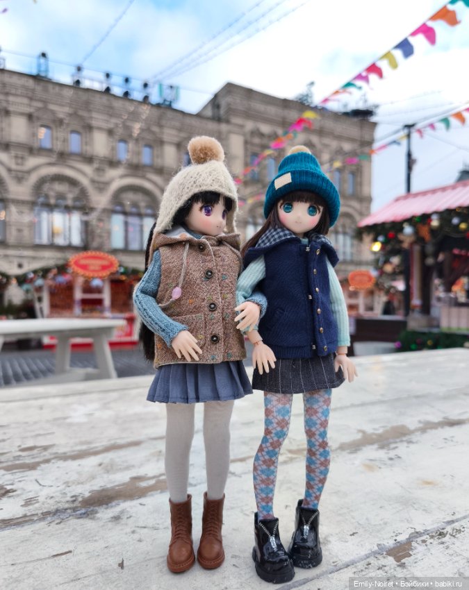 Прогулка по морозу — Куклы Azone (Азон) и тела Pure Neemo: фото (фото 2)