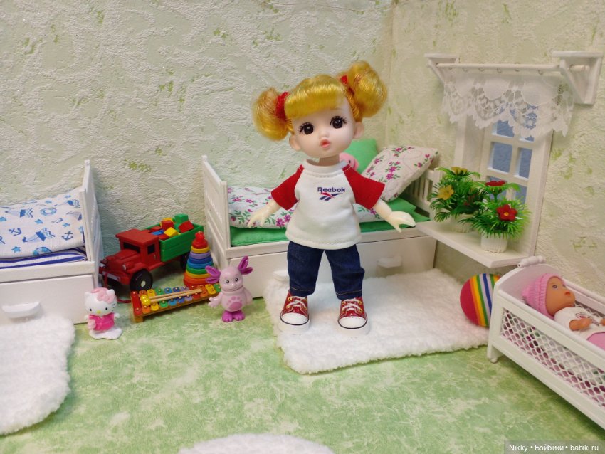 Одежда и обувь на кукол баболи 16 см (фото 8)