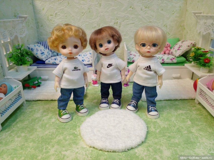 Одежда и обувь на кукол баболи 16 см (фото 7)