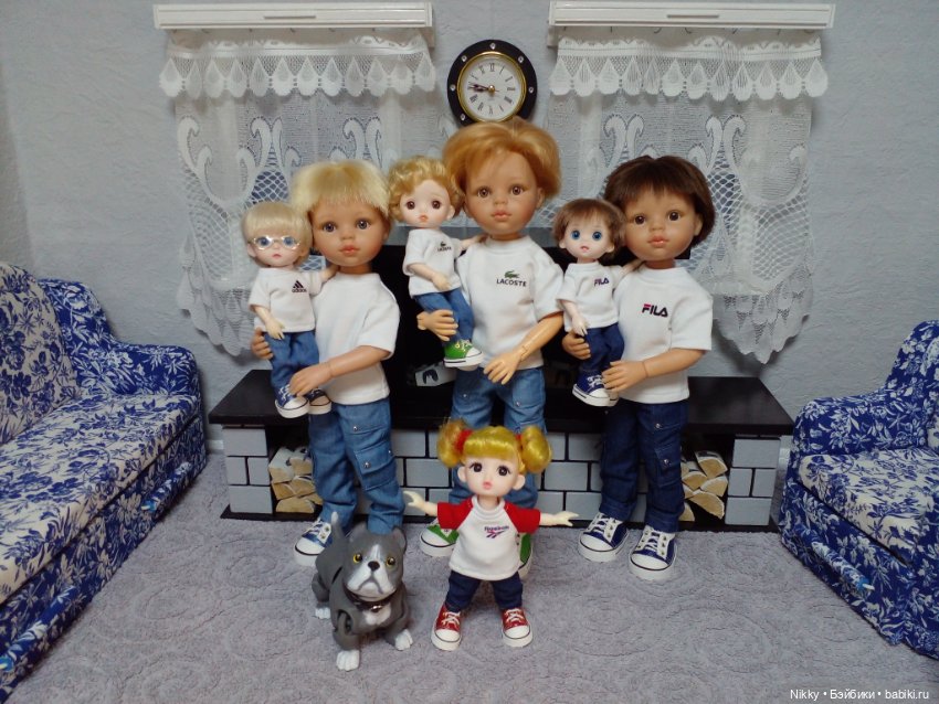 Мои любимые мальчишки — Одежда и обувь для кукол своими руками: фото