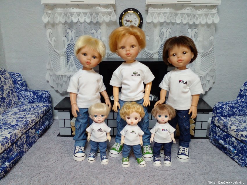 Мои любимые мальчишки — Одежда и обувь для кукол своими руками: фото (фото 3)