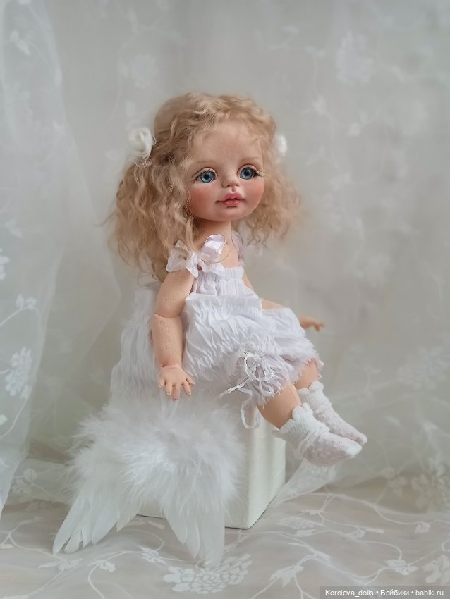 Ангел февраля — Авторские текстильные куклы: Вальдорфские (фото 6)