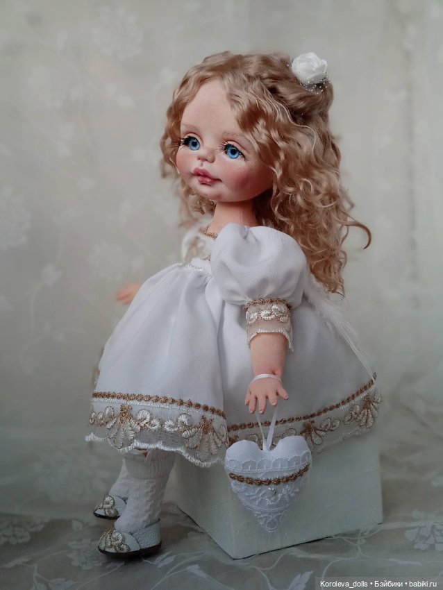 Ангел февраля — Авторские текстильные куклы: Вальдорфские (фото 2)