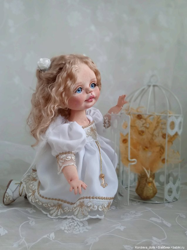 Ангел февраля — Авторские текстильные куклы: Вальдорфские (фото 3)