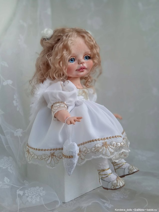 Ангел февраля — Авторские текстильные куклы: Вальдорфские (фото 4)