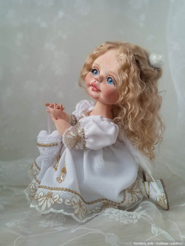 Ангел февраля — Авторские текстильные куклы: Вальдорфские (фото 5)