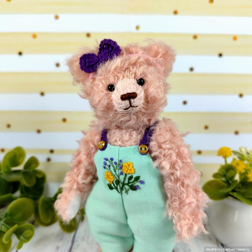 Мишка Тедди Аврора — Авторские мишки Тедди и друзья: фото (фото 4)