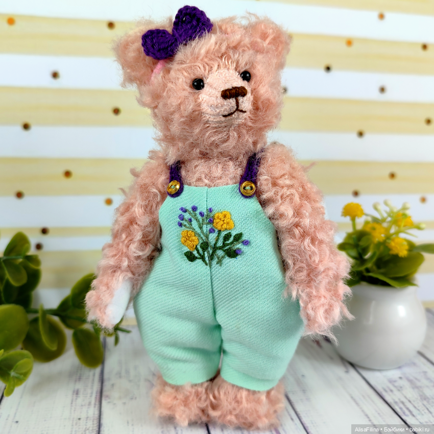 Мишка Тедди Аврора — Авторские мишки Тедди и друзья: фото (фото 3)