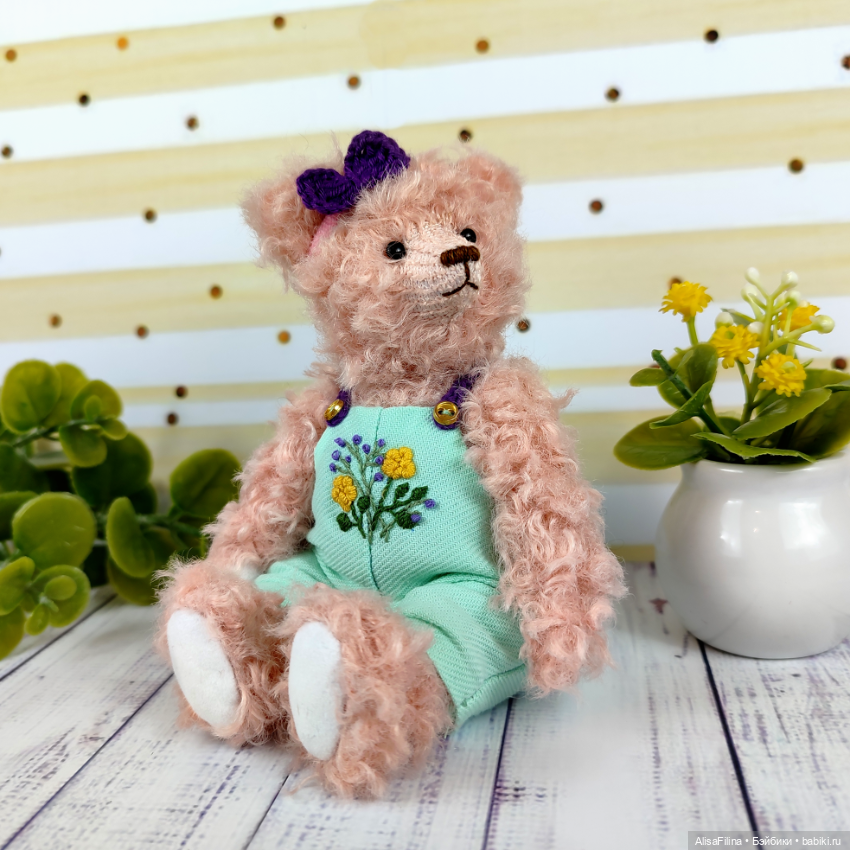 Мишка Тедди Аврора — Авторские мишки Тедди и друзья: фото (фото 6)