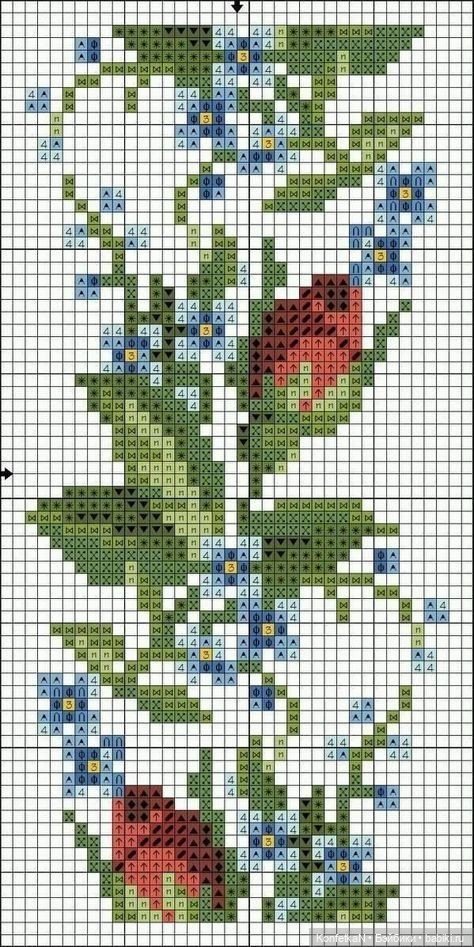 Весна идет, весне дорогу — Схемы вышивки крестом: фото узоров