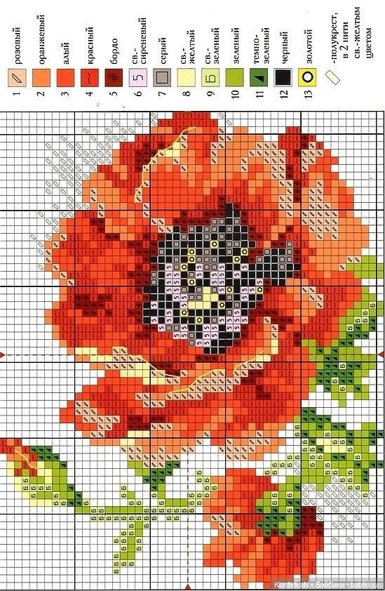 Весна идет, весне дорогу — Схемы вышивки крестом: фото узоров