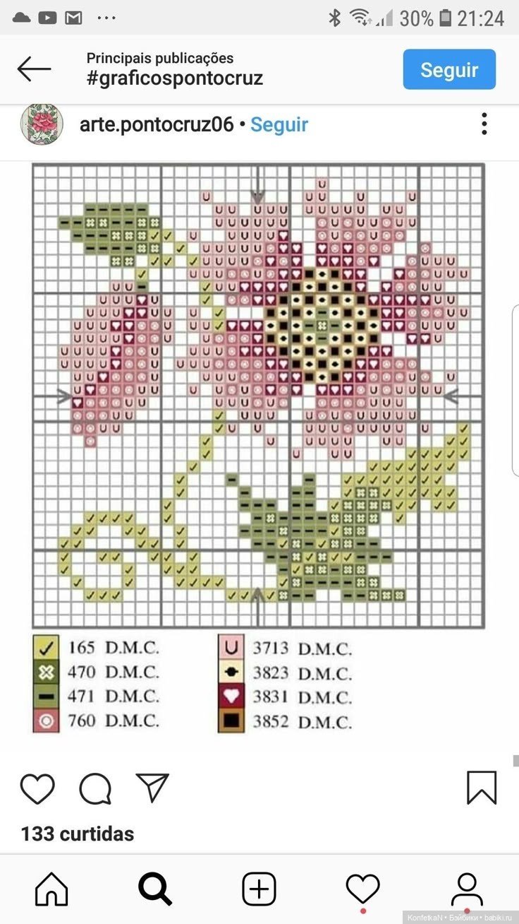 Весна идет, весне дорогу — Схемы вышивки крестом: фото узоров (фото 8)