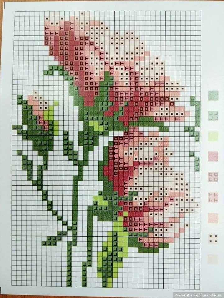 Весна идет, весне дорогу — Схемы вышивки крестом: фото узоров (фото 7)