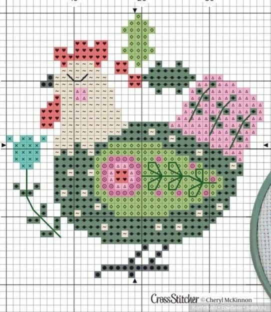 Весна идет, весне дорогу — Схемы вышивки крестом: фото узоров