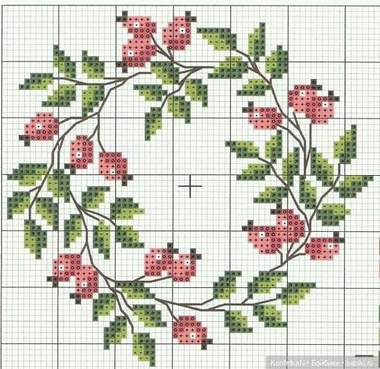 Весна идет, весне дорогу — Схемы вышивки крестом: фото узоров