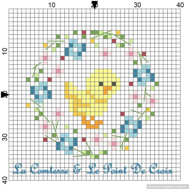 Весна идет, весне дорогу — Схемы вышивки крестом: фото узоров