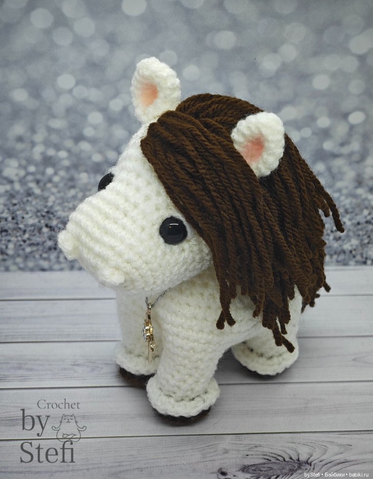 Лошадка Звёздочка — Вязаные игрушки и амигуруми: крючком (фото 9)