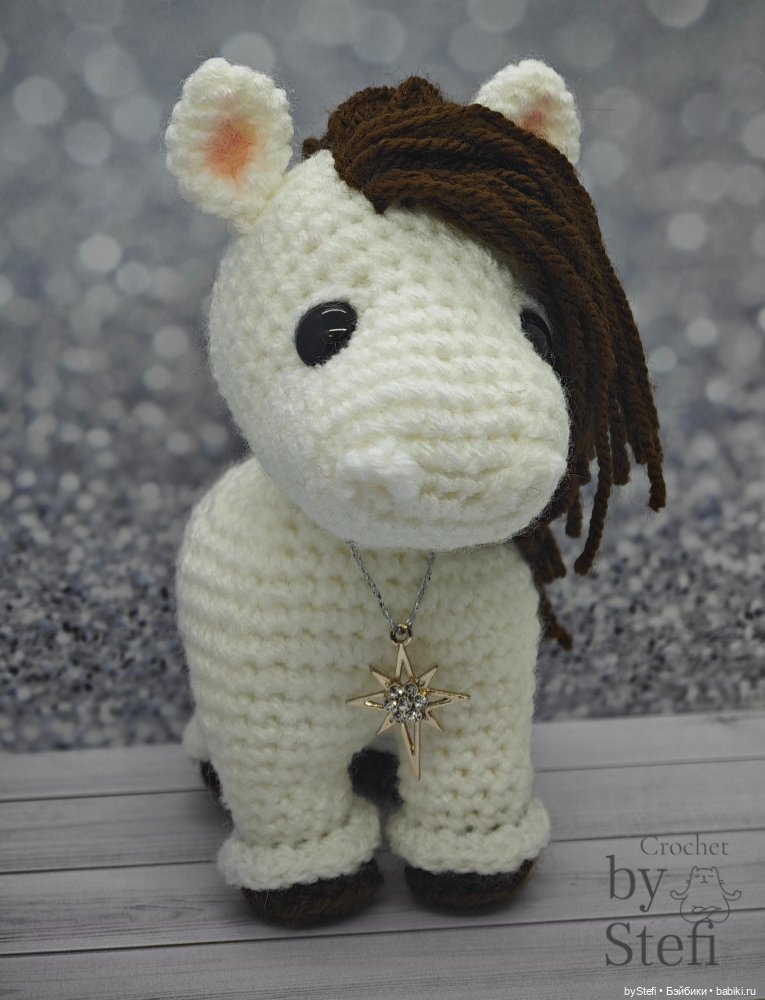 Лошадка Звёздочка — Вязаные игрушки и амигуруми: крючком (фото 3)