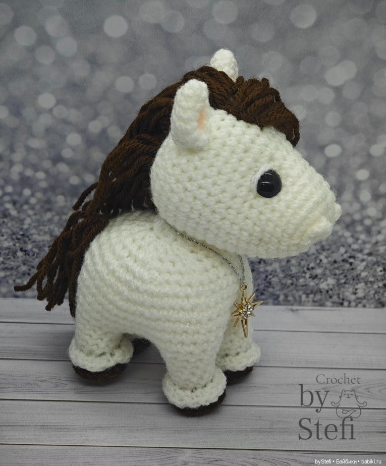 Лошадка Звёздочка — Вязаные игрушки и амигуруми: крючком (фото 4)