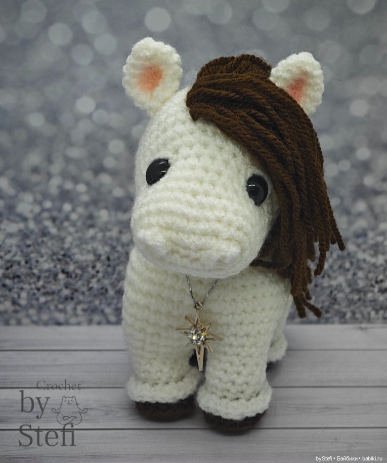 Лошадка Звёздочка — Вязаные игрушки и амигуруми: крючком (фото 2)