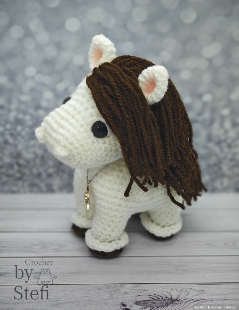 Лошадка Звёздочка — Вязаные игрушки и амигуруми: крючком