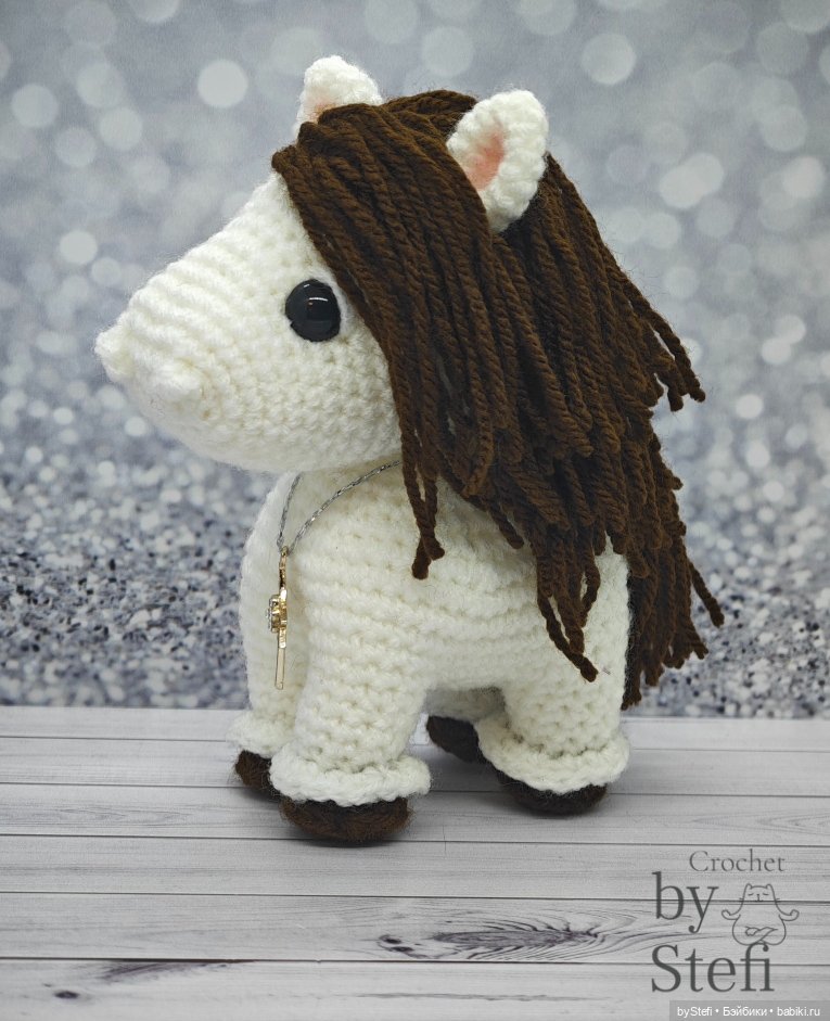 Лошадка Звёздочка — Вязаные игрушки и амигуруми: крючком (фото 6)