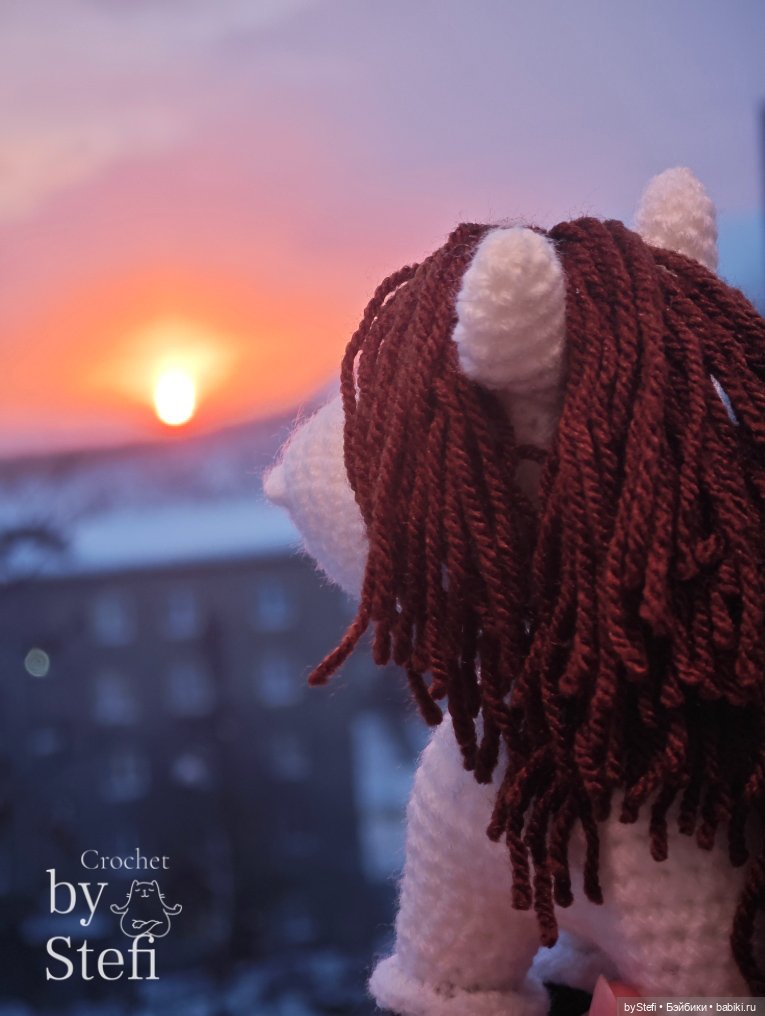 Лошадка Звёздочка — Вязаные игрушки и амигуруми: крючком